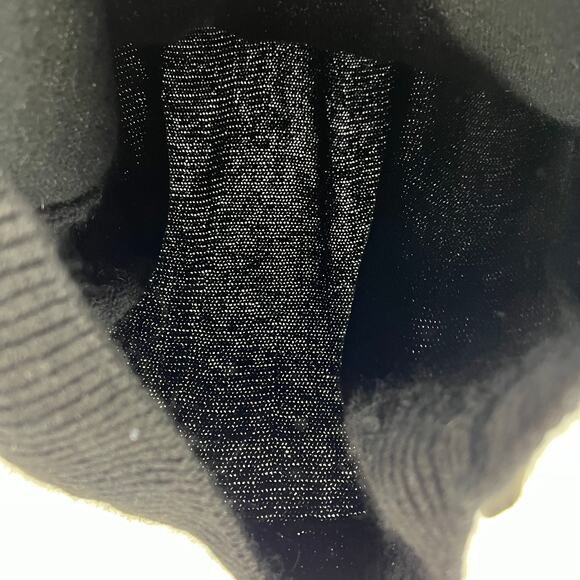 Vtg Work In Progress Knit Tunic Sweater 90's Sequins Leaves Silk Angora Small - Picture 3 of 11